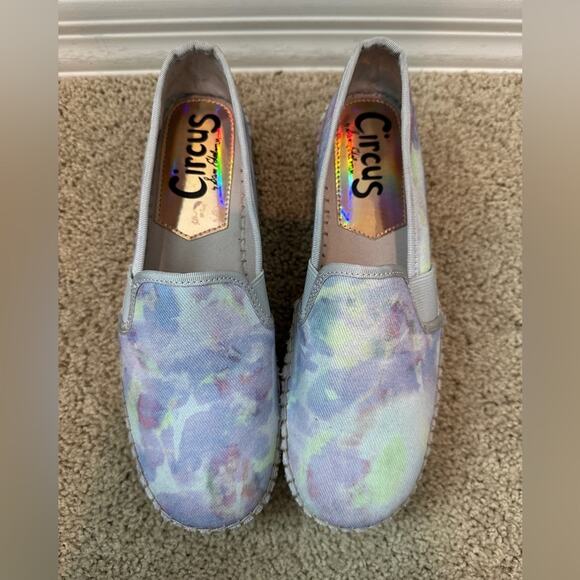 CIRCUS by SAM EDELMAN | Tie-Dye Canvas Espadrille Sneakers | Women’s Size 7.5 - Picture 4 of 7